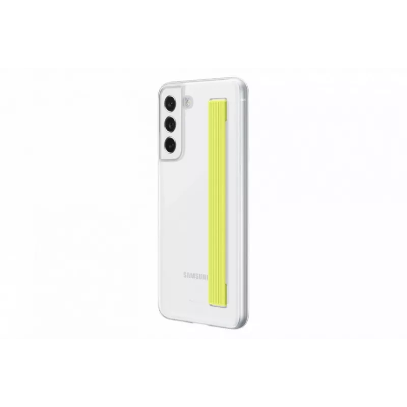 Samsung Galaxy S21 FE Capa Clear Strap Branco
