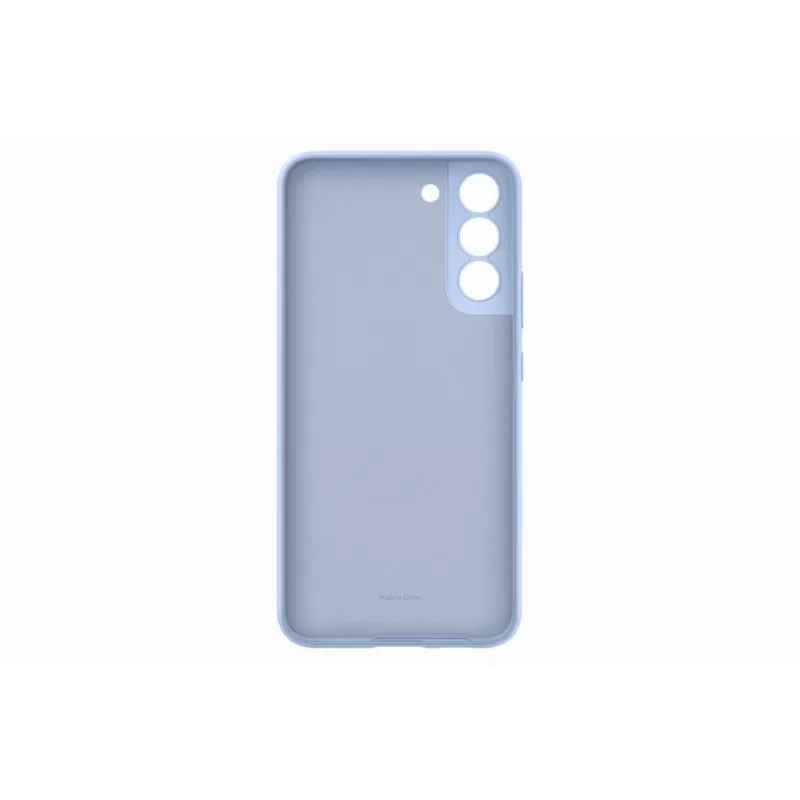 Capa de silicone para Samsung Galaxy S22 Plus azul-céu