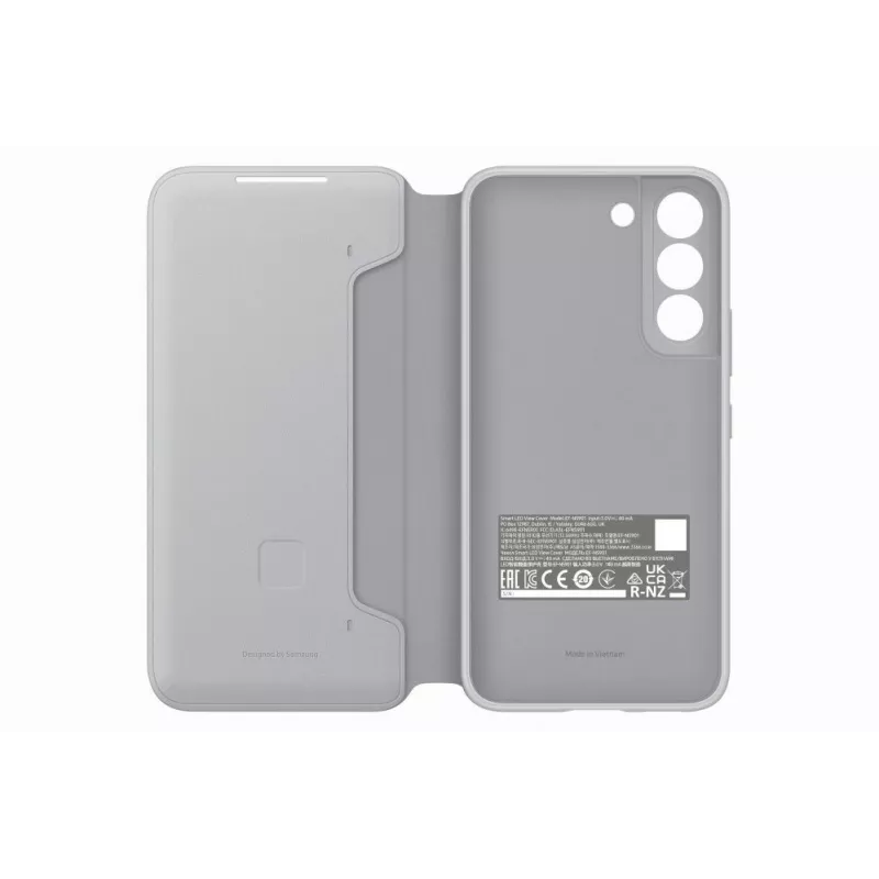 Samsung Galaxy S22 Smart LED View Cover cinzento-claro