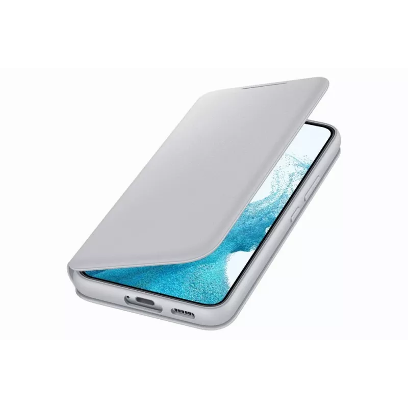 Samsung Galaxy S22 Smart LED View Cover cinzento-claro