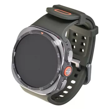 Smartwatch Samsung Galaxy Watch Ultra2 3,81 cm (1.5) Super AMOLED 47 mm ecrã tátil 4G LTE prateado Wi-Fi GPS