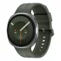 Smartwatch Samsung Galaxy Watch9 LTE 44 mm prateado com bracelete desportiva Olive M/L