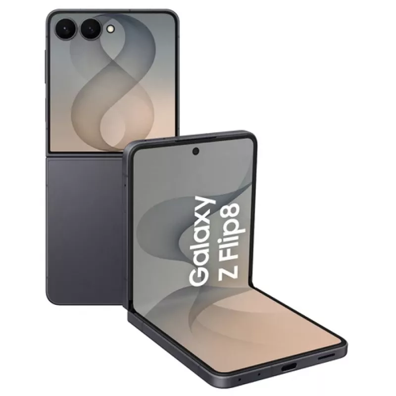 Samsung Galaxy Z Flip8 5G Dual SIM 12GB RAM 256GB Graphite Smartphone dobrável