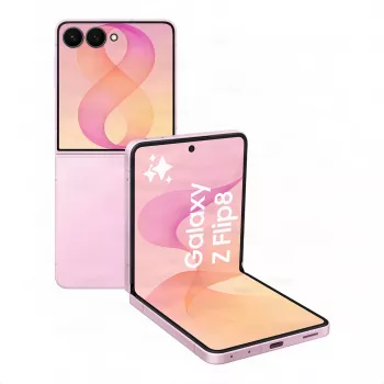Samsung Galaxy Z Flip8 5G Dual SIM 12GB RAM 512GB Lavender/Pink smartphone dobrável