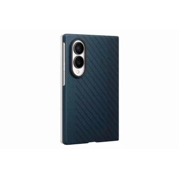 Capa com suporte magnético Samsung Galaxy Z Fold8 Carbon - azul-marinho (EF-KF971SNEGWW)
