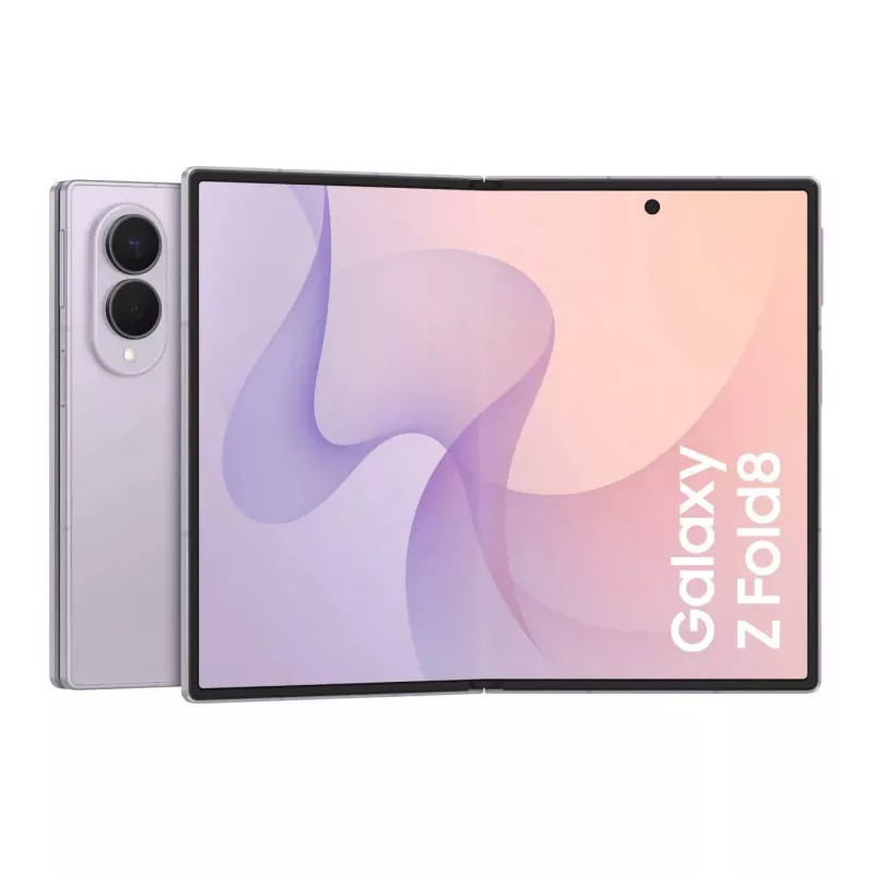 Samsung Galaxy Z Fold8 5G Dual SIM 256GB 12GB RAM Lavanda - Smartphone dobrável de 7,6 polegadas