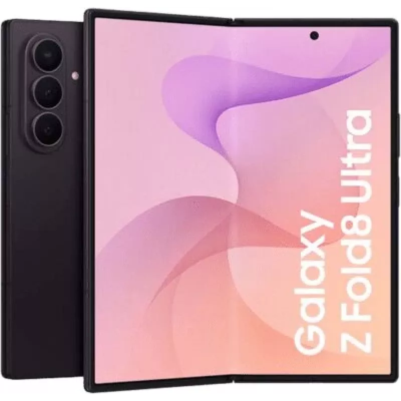 Samsung Galaxy Z Fold8 Ultra 512GB Violet Shadow 8 polegadas smartphone dobrável OLED, 12GB RAM, câmara tripla, Android 17, 5G