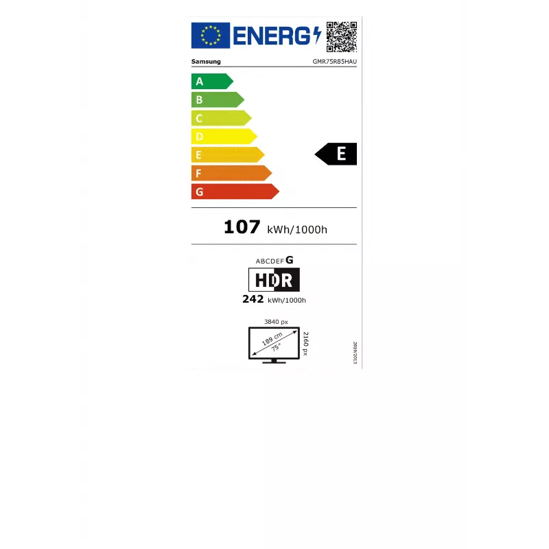 Samsung GMR75R85HAUXZG TV Smart 4K Ultra HD Micro RGB de 75