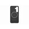 Capa Enzo Aramid Samsung GP-FPS936PGABW para Galaxy S25 Plus, preto prateado