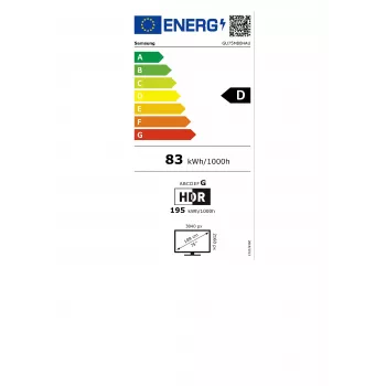 Samsung GU75M80HAUXZG 75 polegadas 4K Mini LED Smart TV, Vision AI