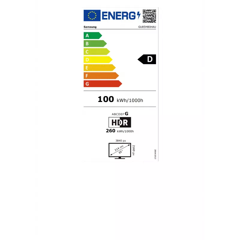 TV Smart LED Samsung GU85M80HAUXZG 85