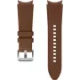 Samsung Pulseira híbrida de couro (20 mm, S/M), camel (ET-SHR88SAEGEU)