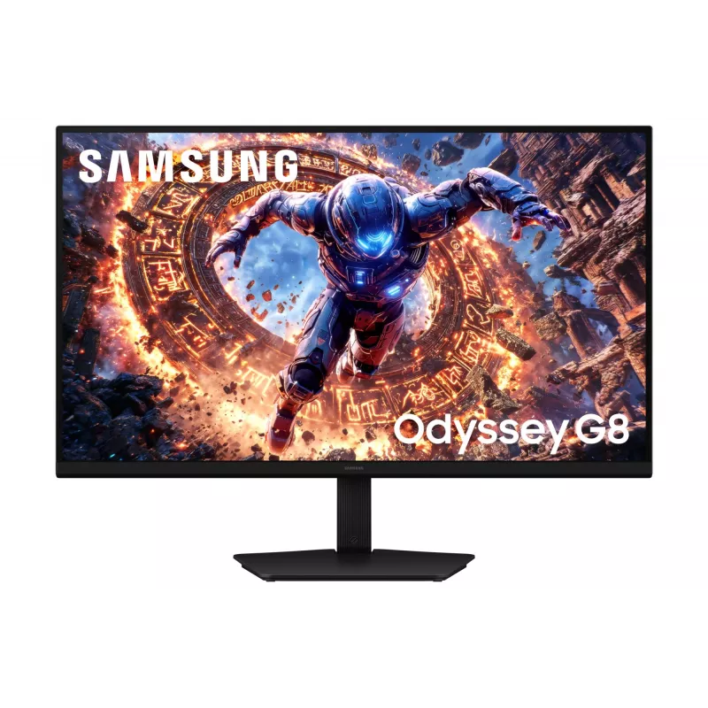 Samsung LS32HG806ESXEN Odyssey G8 monitor 32 polegadas 6K Ultra HD IPS 1ms 330Hz HDR com hub USB, Pivot, altura ajustável