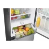 Combinado de frigorífico e congelador Samsung RB38C7B6BS9/EF com congelador em baixo, 390L de volume total, No Frost, compressor Digital Inverter, aspeto de aço inoxidável, Wi-Fi SmartThings