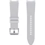 Samsung Ridge Sport Pulseira para Galaxy Watch4 e Watch4 Classic (20 mm, S/M, prateada) ET-SFR88SSEGEU
