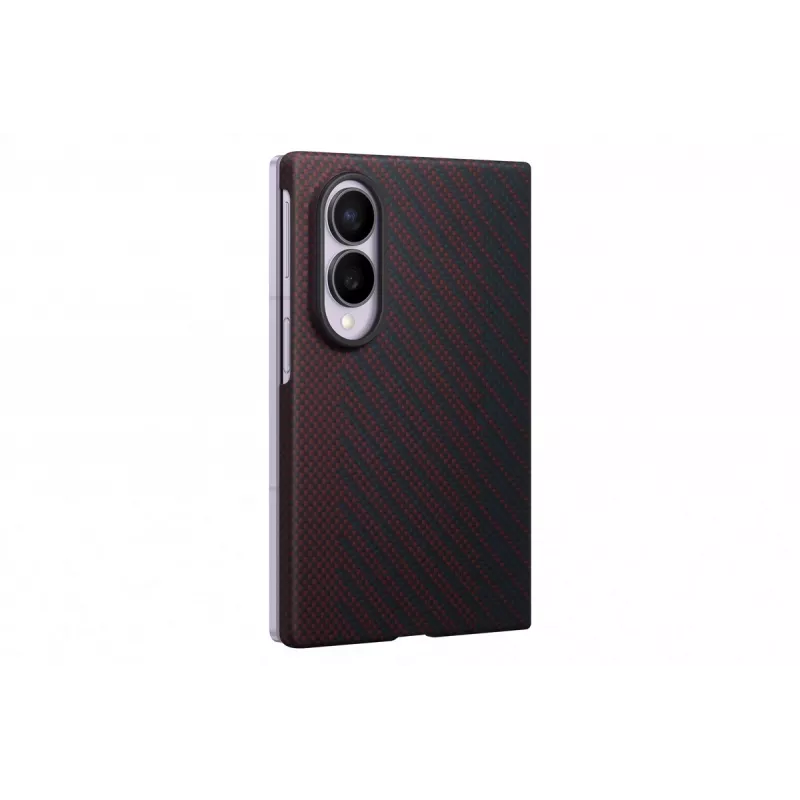 Samsung EF-KF971 Carbon Magnet capa para Galaxy Z Fold8, vermelho