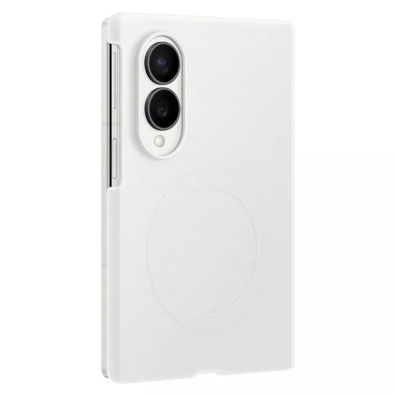 Capa de silicone com íman Samsung para Galaxy Z Fold 8 - Branco (compatível com MagSafe)
