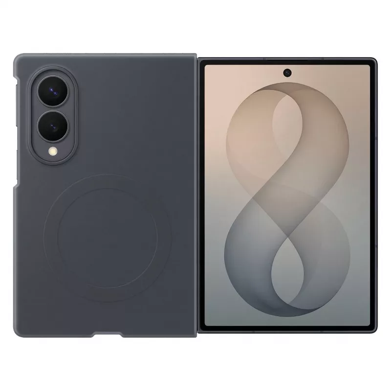 Samsung Capa com Íman de Silicone para Galaxy Z Fold8, Preto