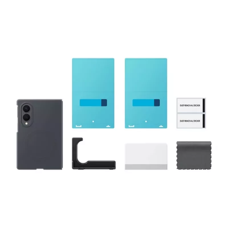 Samsung Capa com Íman de Silicone para Galaxy Z Fold8, Preto