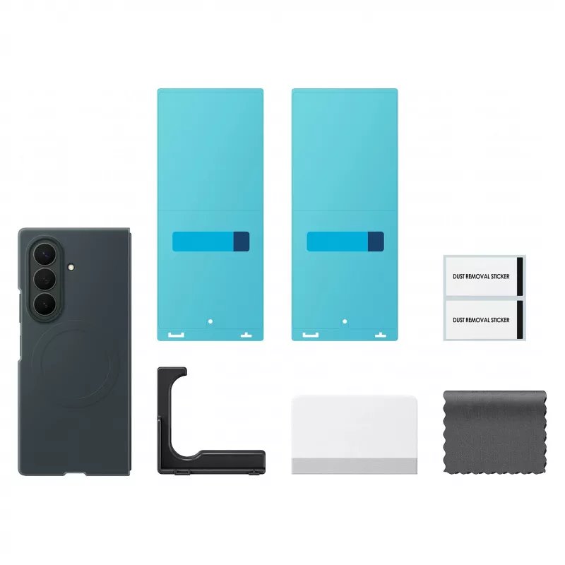 Samsung Capa de silicone com íman para Galaxy Z Fold8 Ultra, verde