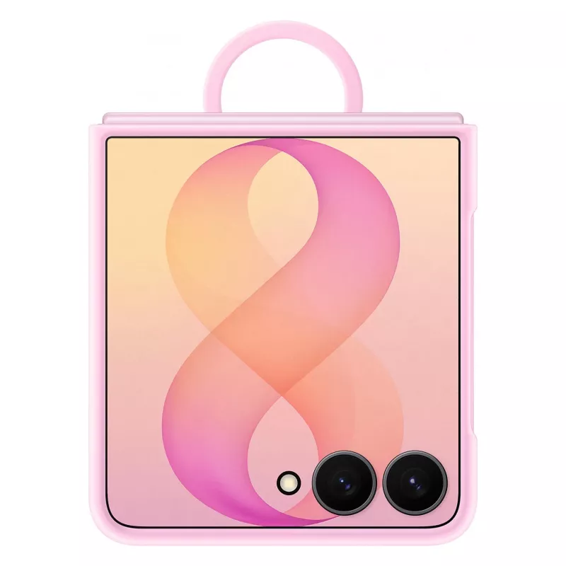 Capa Samsung Silicone Ring Magnet para Galaxy Z Flip8 - Violeta