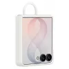 Samsung Capa com Anel e Íman de Silicone para Galaxy Z Flip8, Branco