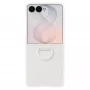 Samsung Capa com Anel e Íman de Silicone para Galaxy Z Flip8, Branco