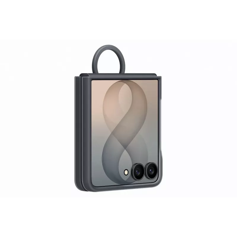 Capa Samsung Silicone Ring Magnetic para Galaxy Z Flip8, Preto (EF-EF776CBEGWW)
