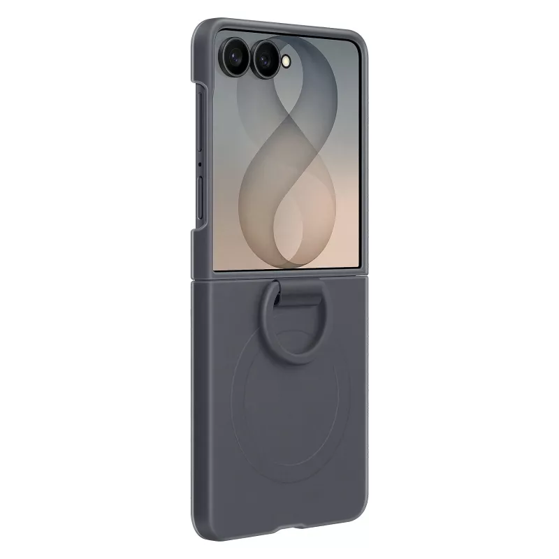 Capa Samsung Silicone Ring Magnetic para Galaxy Z Flip8, Preto (EF-EF776CBEGWW)