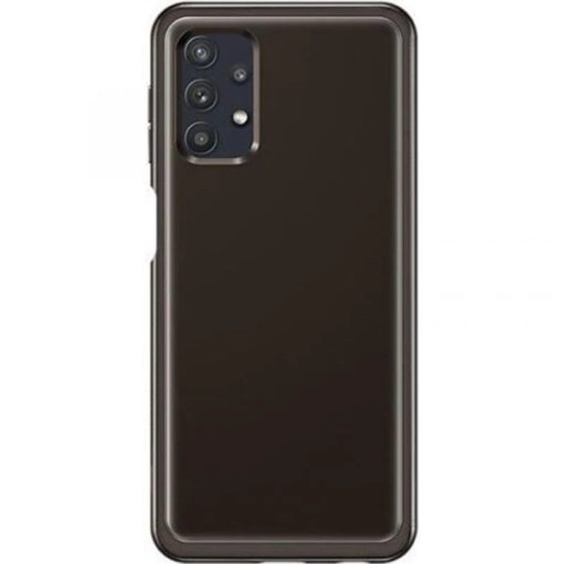 Samsung Capa Soft Clear preta para Samsung Galaxy A32 5G