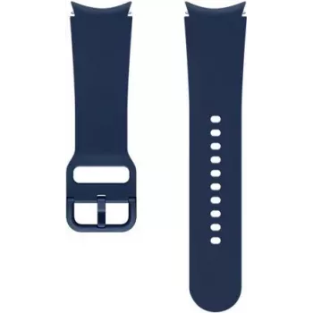Samsung Pulseira desportiva para Galaxy Watch (20 mm, S/M, azul-marinho, fluoroelastómero) ET-SFR86SNEGEU