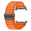 Pulseira Trail Band Samsung para Galaxy Watch Ultra/2 - laranja, S/M/L (ET-SVL70MFEGEU)
