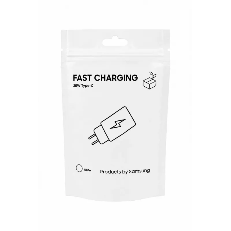 Samsung Travel Adapter TA800 USB-C 25W branco (sem cabo)