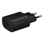 Adaptador de alimentação USB-C Samsung EP-TA800EBE 25W Super Fast Charging - preto