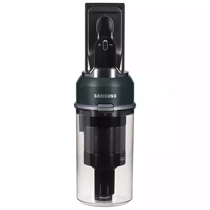 Aspirador sem fio Samsung VS70H25WFT/GE, sem saco, 0,8 l, 150 W de potência de aspiração, 40 min de autonomia, filtro HEPA, punho flexível