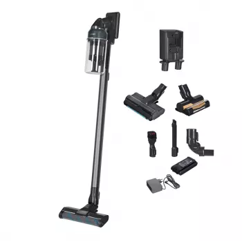Aspirador sem fio Samsung VS70H25WFT/GE, sem saco, 0,8 l, 150 W de potência de aspiração, 40 min de autonomia, filtro HEPA, punho flexível