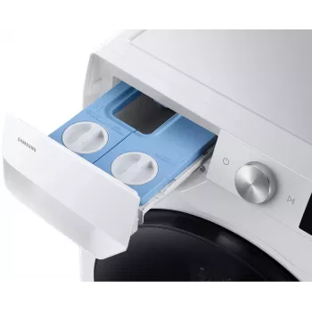 Samsung WD90HG6U94BEU4 máquina de lavar e secar independente, 9 kg lavagem / 6 kg secagem, 1400 rpm, EcoBubble, branco