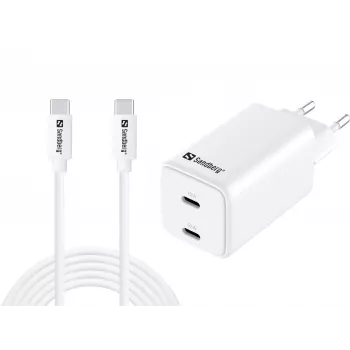 Sandberg carregador AC USB-C PD65W EU 3M (441-76)