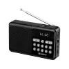 Altifalante Bluetooth portátil SANDBERG Speaker Radio FM+BT Recharge com rádio FM, AUX, USB, MicroSD, 6W, preto
