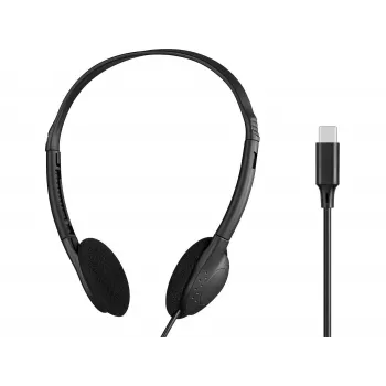 SANDBERG USB-C Headphone Bulk - Auscultador intra-auricular branco com microfone