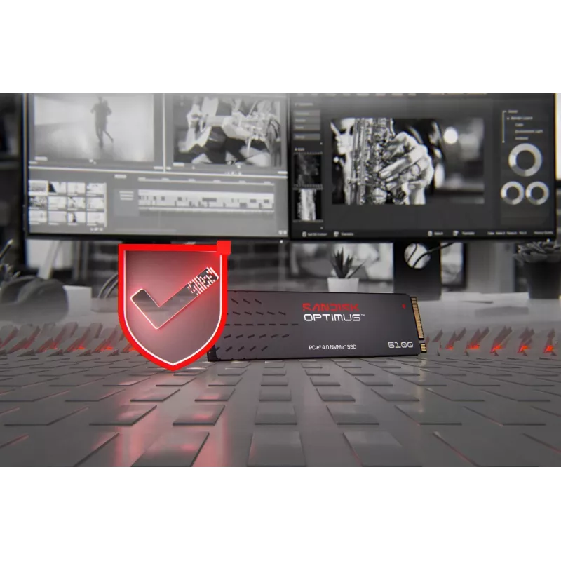 SanDisk 1TB M.2 NVMe PCIe 4.0 SSD interna - 7100MB/s de leitura, 6700MB/s de escrita