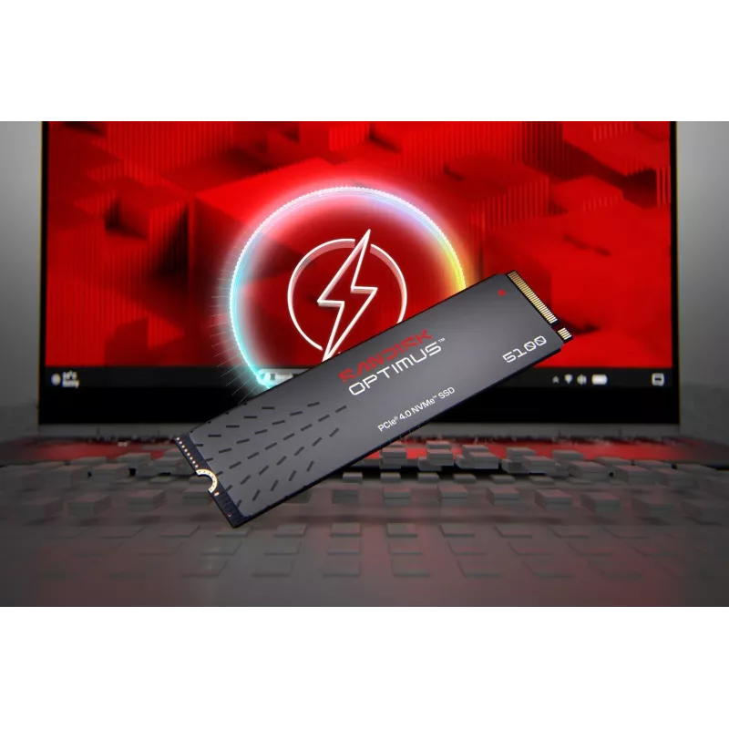 SanDisk 1TB M.2 NVMe PCIe 4.0 SSD interna - 7100MB/s de leitura, 6700MB/s de escrita