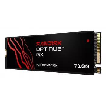 SanDisk 2TB M.2 NVMe PCIe 4.0 SSD interna - 1200 TBW, 7250 MB/s de leitura, 6900 MB/s de escrita