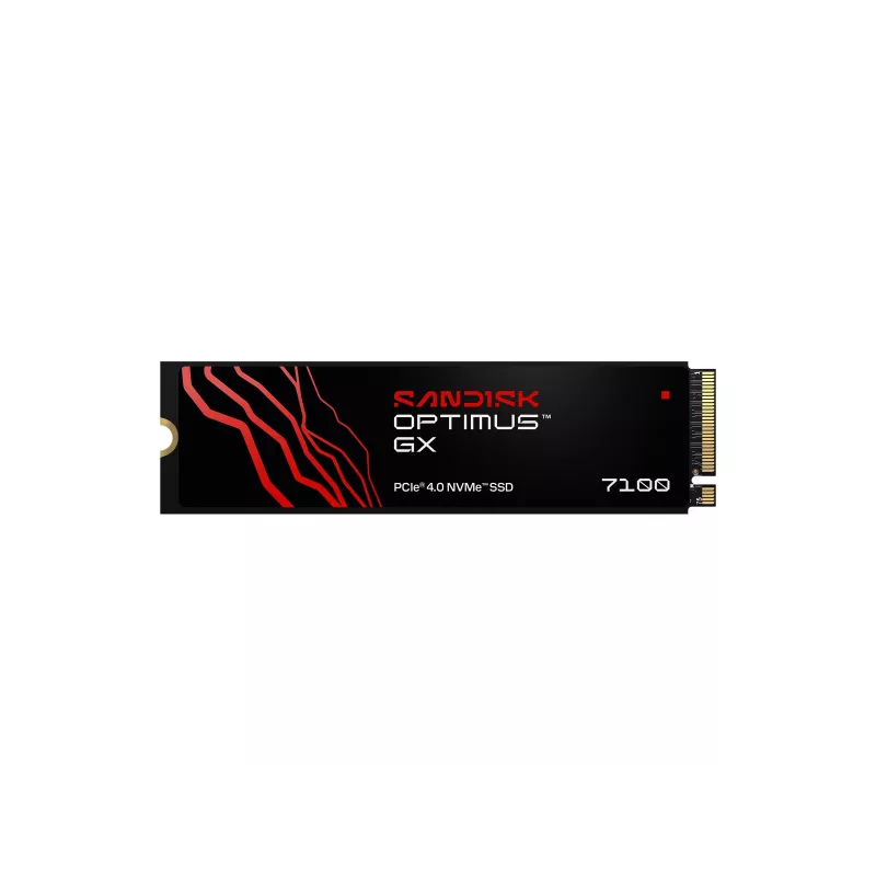 SanDisk 2TB M.2 NVMe PCIe 4.0 SSD interna - 1200 TBW, 7250 MB/s de leitura, 6900 MB/s de escrita