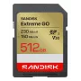 Cartão de memória SanDisk Extreme GO SDXC 512 GB UHS-I 230 MB/s Read V30 U3