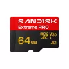 SanDisk Extreme PRO microSDXC 64GB UHS-I U3 V30 até 200 MB/s de leitura