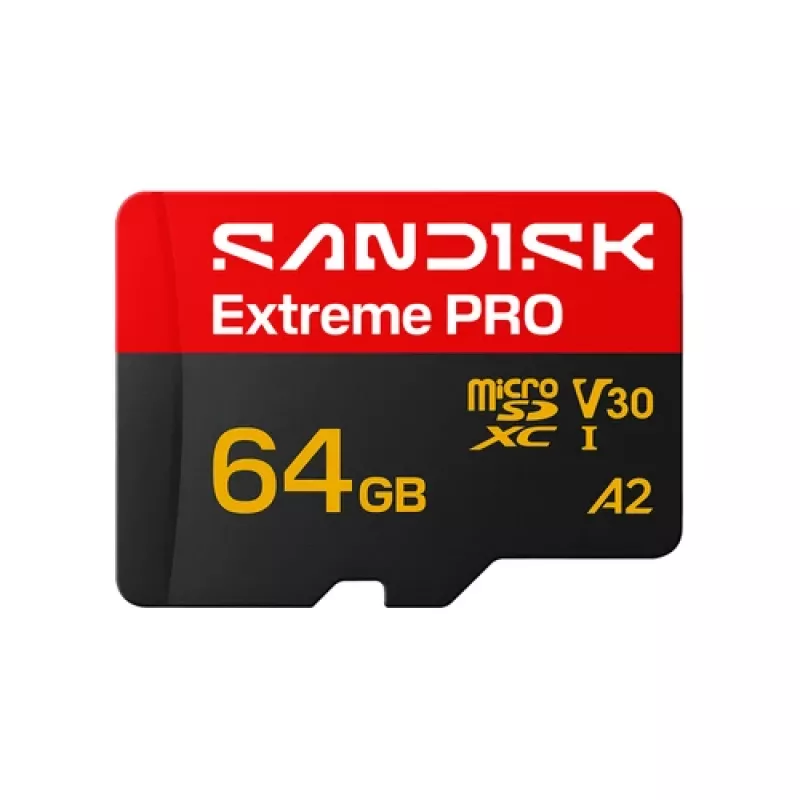SanDisk Extreme PRO microSDXC 64GB UHS-I U3 V30 até 200 MB/s de leitura