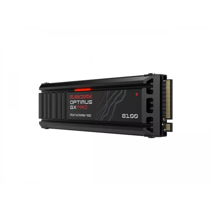 SanDisk Optimus GX PRO 8100 2TB M.2 2280 PCIe Gen5 x4 NVMe SSD com dissipador integrado