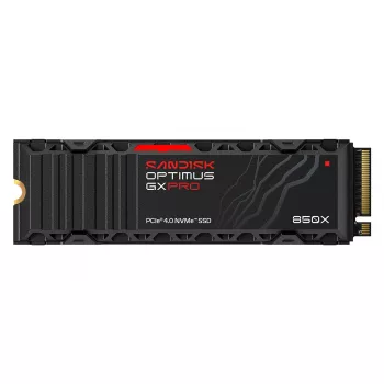 SanDisk Optimus GX PRO 850X 2TB M.2 2280 NVMe PCIe 4.0 SSD com dissipador de calor
