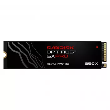 SanDisk Optimus GX PRO 850X 8TB M.2 2280 PCIe Gen4 x4 NVMe SSD com encriptação AES-256-Bit